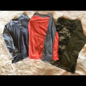 Boys 4/5 long sleeve shirts